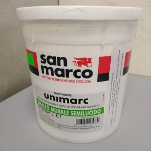 Unimarc smalto murale semilucido 